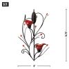 Ruby Blossom Tealight Sconce