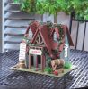 Rustic Cottage Winery Birdhouse for Garden Decor and Birdwatching