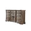 ACME Northville Dresser (WOOD TOP) in Antique Silver 26938