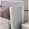 1 multifunctional foldable adjustable bed table - with height and angle adjustable laptop bed table, used for upgrading beds/sofas/sofas/floors
