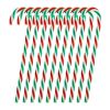 Christmas Candy Canes Acrylic Xmas Tree Pendants Xmas Party Crutch Hanging New Year Christmas Party Home Decoration Gifts
